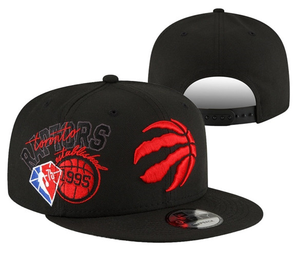 Toronto Raptors Stitched Snapback 75th Anniversary Hats 0012